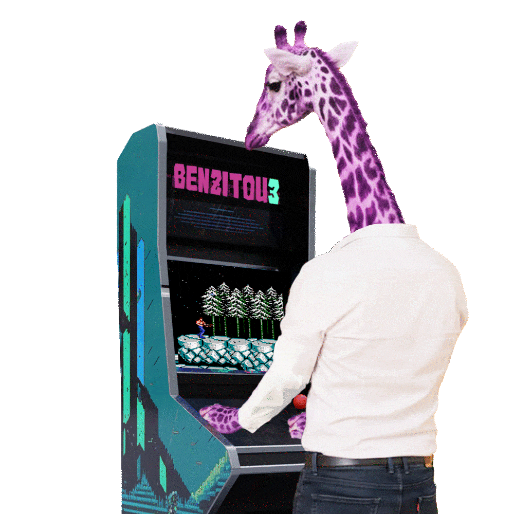 Retro Giraffe