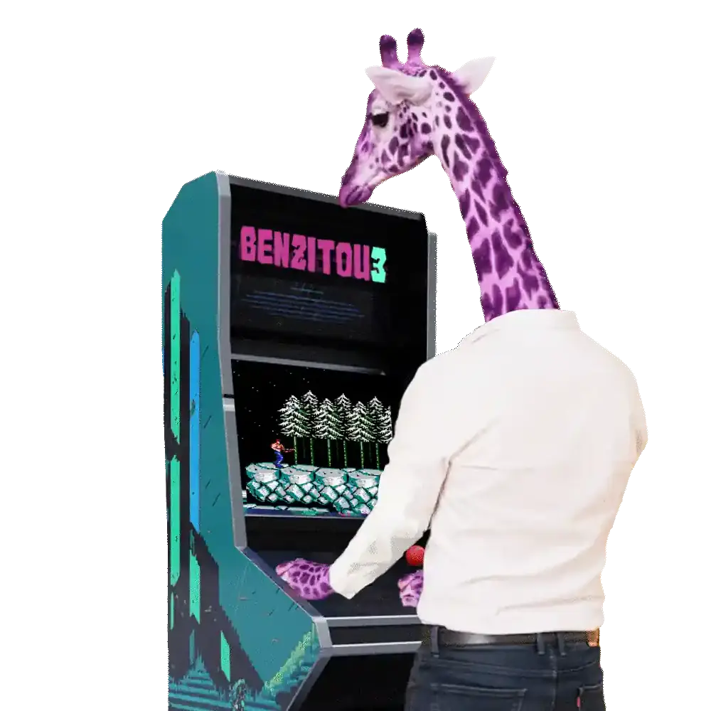 Le2 Agency giraffe mascot